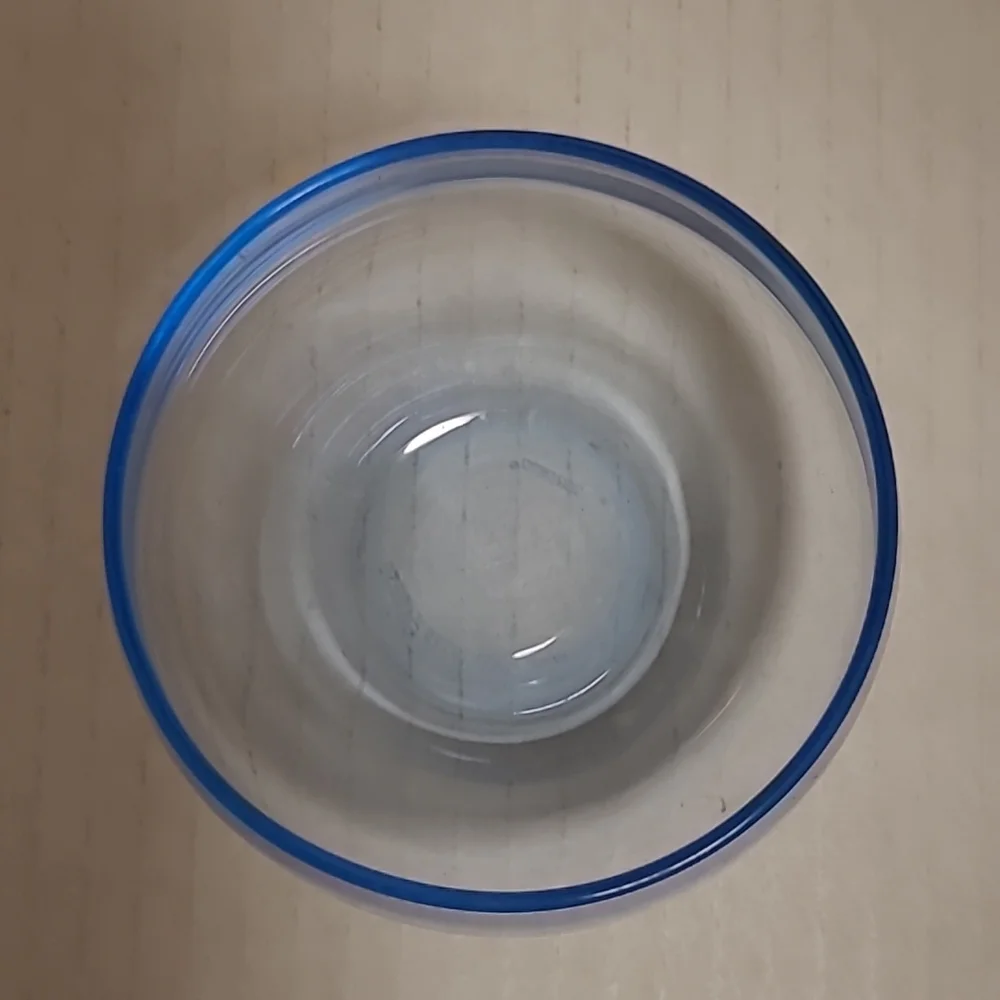 Vintage Pair of Blue Barware Glasses from Italy